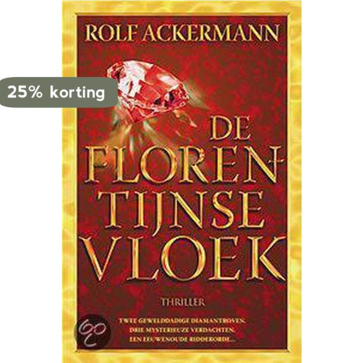 FLORENTIJNSE VLOEK 9789061122159 R. Ackermann, Boeken, Thrillers, Gelezen, Verzenden