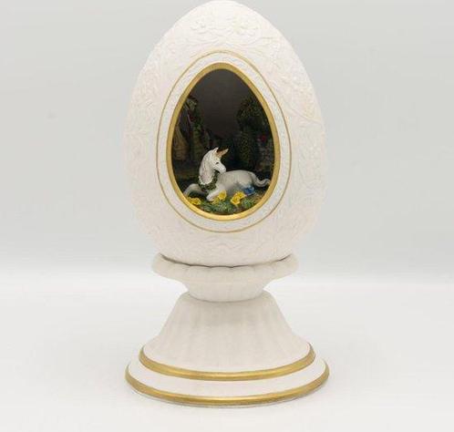 Faberge ei - Franklin Mint, Antiek en Kunst, Kunst | Designobjecten, Ophalen of Verzenden