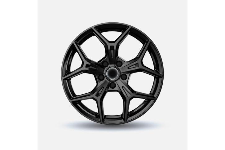 Audi A3 8Y (18 inch) all-season set - hoogglans zwart, Auto-onderdelen, Banden en Velgen, 18 inch, BOVAG lid, All Season, 225 mm
