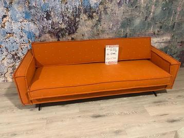 Bank Cumin Oranje Extra 50% korting bankstel sofa fauteuil beschikbaar voor biedingen