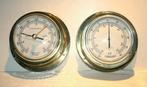 Junghans Aneroid barometer (2) - Messing - Scheepsbarometer