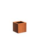 Cortenstaal plantenbak 40x40x40cm - Met bodem, Tuin en Terras, Bloembakken en Plantenbakken, Minder dan 60 cm, Vierkant, Nieuw