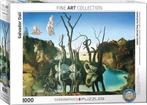 Swans Reflecting Elephants - Salvador Dali Puzzel (1000, Hobby en Vrije tijd, Verzenden, Nieuw