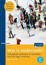 Wat is onderzoek?, 9789059316713, Boeken, Verzenden, Zo goed als nieuw, Studieboeken