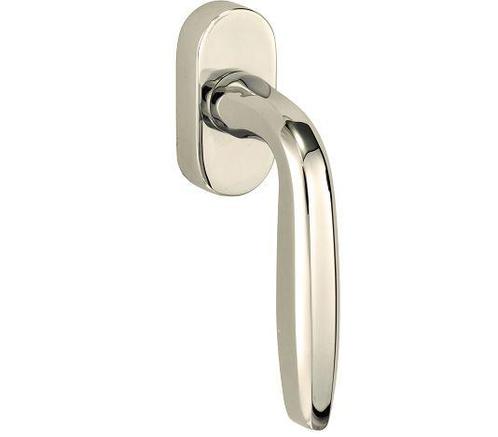 Draaikiepgarnituur Banaan/Elegant glans nikkel, Doe-het-zelf en Verbouw, Hang- en Sluitwerk, Verzenden