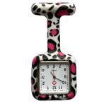 Fako® - Verpleegstershorloge - Siliconen Vierkant - Vlekken, Sieraden, Tassen en Uiterlijk, Horloges | Dames, Verzenden, Nieuw