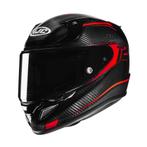 HJC RPHA 12 Carbon Keres Zwart Rood Integraalhelm, Motoren, Nieuw met kaartje, Verzenden, HJC, XXL