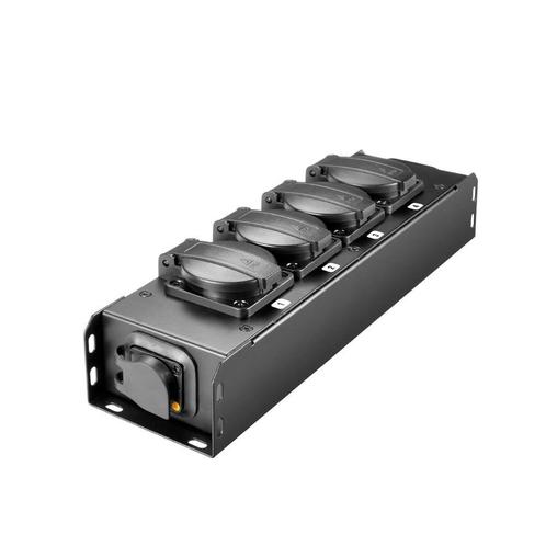 Adam Hall PROPORT 4T 4-weg verdeeldoos met powerconnectors, Muziek en Instrumenten, Kabels en Stekkers, Nieuw, Ophalen of Verzenden