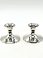 No reserve-Twee stevige handgemaakte zilveren, Antiek en Kunst