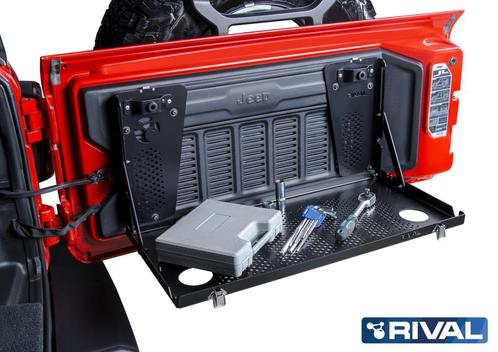 RIVAL Achterdeur tafel Jeep Wrangler JL, Caravans en Kamperen, Kampeermeubelen, Ophalen of Verzenden