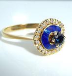 Ring - 18 karaat Geel goud - 0.40ct. tw. Diamant, Nieuw
