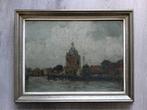 W.G.F Jansen (1871-1949) - Zicht op binnenhaven van Hoorn
