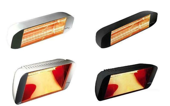 Terrasverwarmer terrasverwarming Heliosa. NERGENS GOEDKOPER!, Tuin en Terras, Terrasverwarmers, Elektrisch, Nieuw, Draaibaar, Waterbestendig