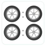 ExtraSoftPUbandenvoorRehasenserollator(voor-enachter), Diversen, Verpleegmiddelen, Ophalen of Verzenden, Nieuw