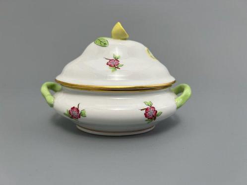 Herend - Bonbon mand (3) - Porselein - Pommier Chinois, Antiek en Kunst, Antiek | Glas en Kristal