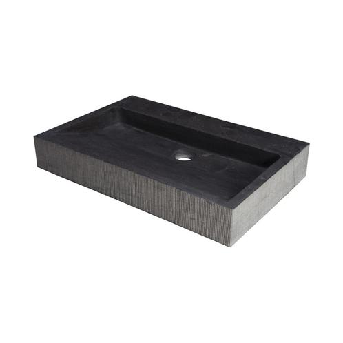 Wastafel Forzalaqua Oslo Hardsteen Gefrijnd Zonder Kraangat, Doe-het-zelf en Verbouw, Sanitair, Overige typen, Nieuw, Ophalen of Verzenden