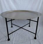 Salontafel - Grote tafel met afneembaar blad - Gehamerd, Antiek en Kunst