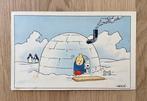 Tintin - 1 Sneeuwkaart (19) - Kuifje en Bobbie in een iglo -, Boeken, Stripboeken, Nieuw