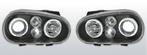 Koplampen Angel Eyes | Volkswagen Golf 4 1997-2004 | zwart, Verzenden, Nieuw, Volkswagen