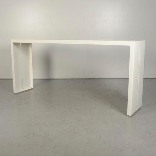 Design hoge tafel Lapalma Panco - Wit blad - 241 x 51 cm, Zakelijke goederen, Kantoor en Winkelinrichting | Kantoormeubilair en Inrichting