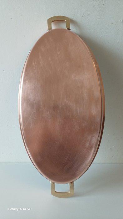 Spring Culinox - Pan - koper - Koperen ovaal, één pan., Antiek en Kunst, Antiek | Keukenbenodigdheden