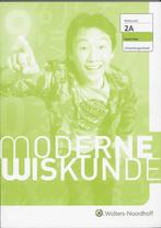 9789001604493 Uitwerkingenboek 2A Havo/Vwo Moderne wiskunde, Boeken, E. van der Eijk, Gelezen, Verzenden