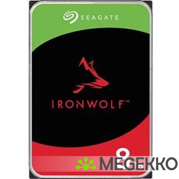Seagate HDD NAS 3.5  8TB ST8000VN004 Ironwolf, Computers en Software, Harde schijven, Nieuw, Verzenden
