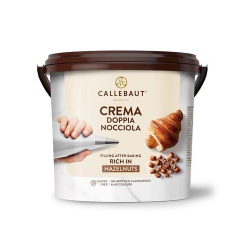 Callebaut Crema Vulling Nocciola (Hazelnoot-Chocolade) 5kg, Hobby en Vrije tijd, Taarten en Cupcakes maken, Nieuw, Verzenden