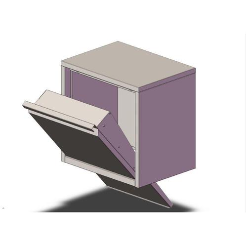 Logixbox Flexybox inbouw pakketbrievenbus compleet - grijs, Tuin en Terras, Brievenbussen, Nieuw, Verzenden