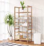 Opbergrek Öland Bruin Hout 136x58x27cm (Badkamer, Interieur, Verzenden, Nieuw