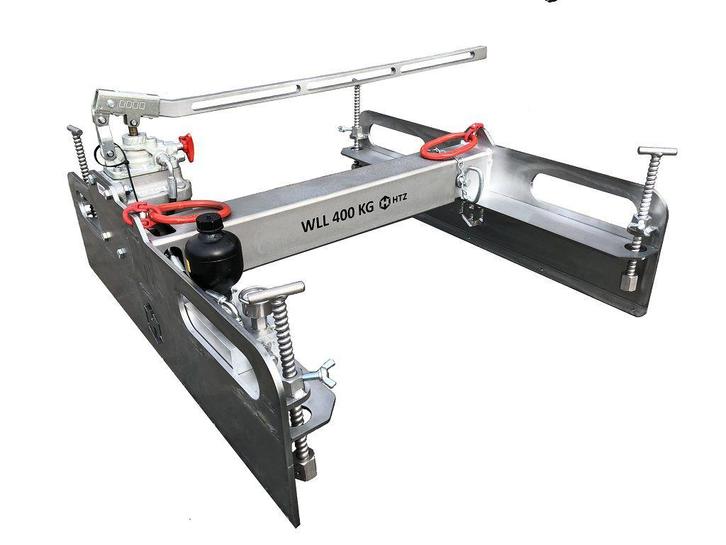 HTZ DPK 800 dakplatenklem universeel, Zakelijke goederen, Machines en Bouw | Kranen en Graafmachines, Overige typen, Ophalen of Verzenden