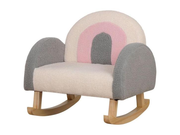 HOMCOM Kinder Schommelstoel - Comfortabele Zachte Bekleding, Kinderen en Baby's, Kinderstoelen, Nieuw, Verzenden