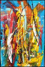 Luc Mora - Sur fond bleu - XXL, Antiek en Kunst