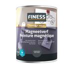 Finess Finess magneetverf 1 liter, donkergrijs, Nieuw, Verzenden