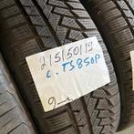 2 x Continental Winter TS850P 215-50-19 Winterbanden 9mm, Auto-onderdelen, Banden en Velgen, 19 inch, Band(en), Personenwagen