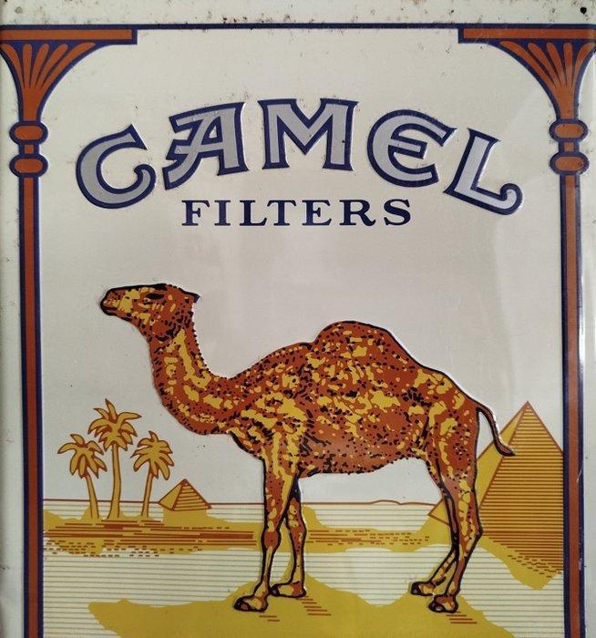 CAMEL tabaco - Reclamebord - Metaal, Antiek en Kunst, Antiek | Wandborden en Tegels