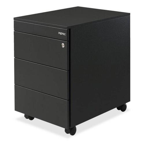 -9% Ladeblok Premium 3 Laden - Zwart, Huis en Inrichting, Kasten | Ladekasten, 3 of 4 laden, 50 tot 75 cm, Nieuw, Metaal, Minder dan 100 cm