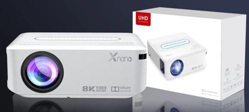 Beamer projector 4K 8K DOLBY Android 12.000 lumen WIFI/5G/BT, Audio, Tv en Foto, Beamers, Nieuw, Verzenden