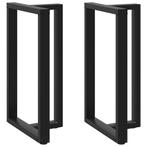 vidaXL Bartafelpoten 2 st T-vormig 60x35x(100-101) cm staal, Verzenden, Nieuw
