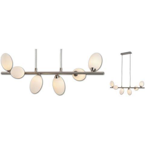 näve Led-hanglamp Eleganza 6-vlamig, spots met opaal, Huis en Inrichting, Lampen | Overige, Nieuw, Verzenden