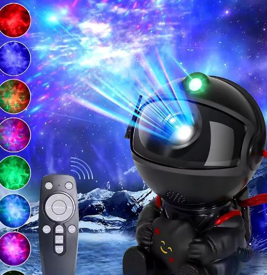 Astronaut Sterprojector – LED Nachtlamp met Galaxy Nevel, Huis en Inrichting, Lampen | Hanglampen, Nieuw, Verzenden