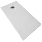 Douchebak BWS Renovi 160x90x3 cm Composietsteen Mat Wit, Doe-het-zelf en Verbouw, Sanitair, Ophalen of Verzenden, Nieuw, Douche