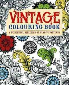 Adult Colouring Books: Vintage (Paperback) softback), Boeken, Overige Boeken, Gelezen, Verzenden