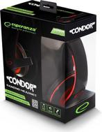 Esperanza Game Headset Condor - Rood, Telecommunicatie, Nieuw, Verzenden
