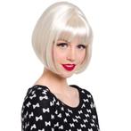Luxe platinum blonde boblijn damespruik - Damespruiken, Verzenden, Nieuw
