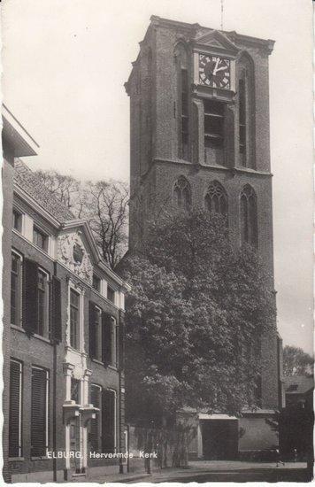 ELBURG - Hervormde Kerk, Verzamelen, Ansichtkaarten | Nederland, Verzenden