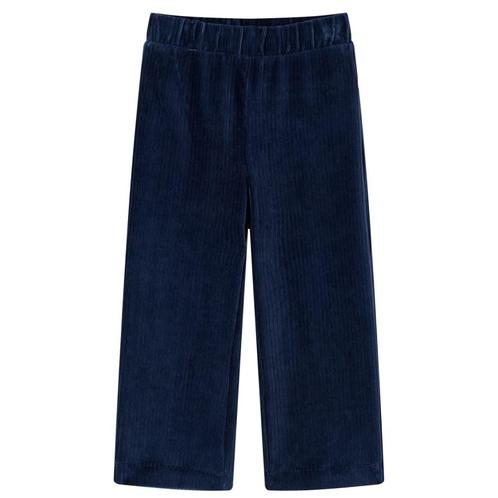 vidaXL Kinderbroek 92 ribfluweel marineblauw, Kinderen en Baby's, Kinderkleding | Overige, Nieuw, Verzenden