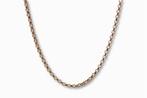 Gouden Rolo schakelketting 14K, Verzenden, Nieuw, Goud, Goud