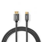 Mini HDMI naar HDMI kabel | Nedis | 2 meter, Verzenden, Nieuw