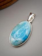 Uniek juweel in 925 zilver met Larimar van topkwaliteit. -